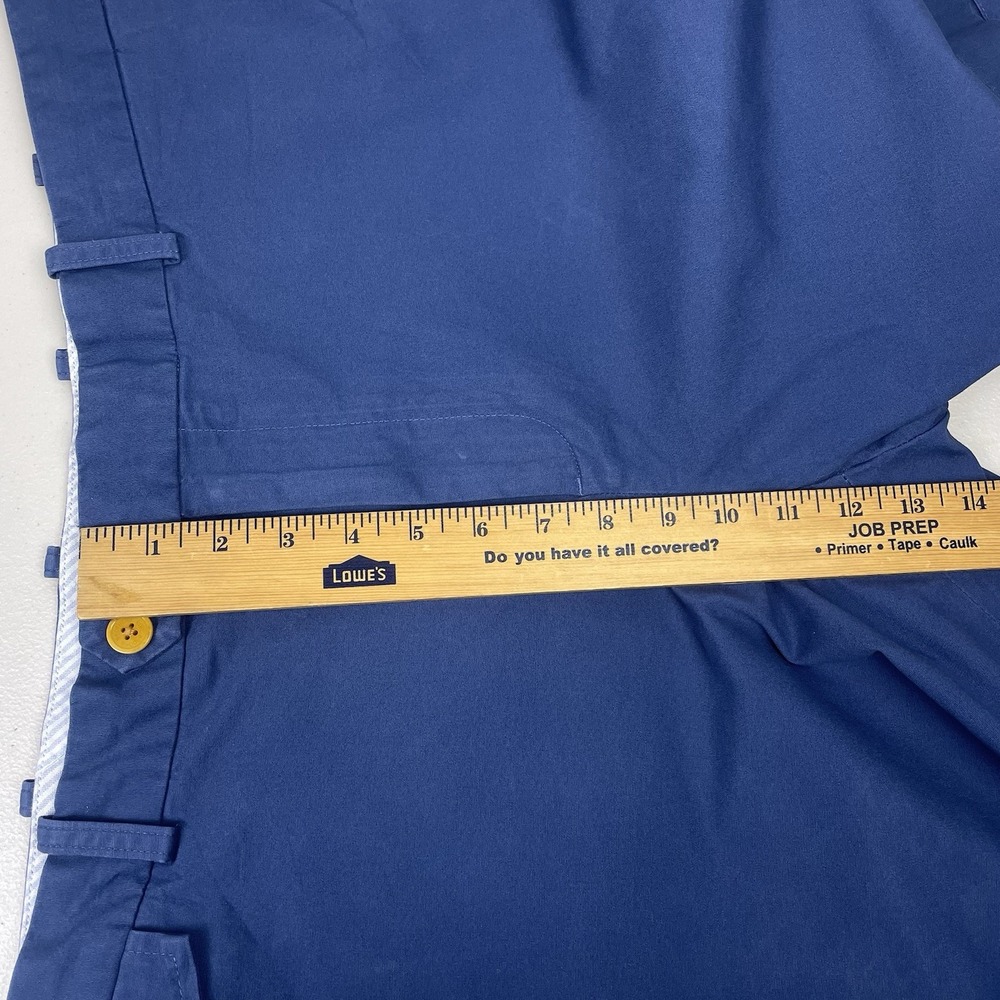 Brooks Brothers Bermuda Short 40x8.5 Flat Front Blue‎ Preppy GUC - Picture 5 of 10